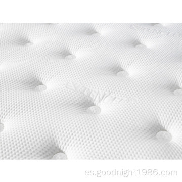 Los fabricantes modificaron el colchón natural orgánico no tóxico modificado para requisitos particulares de la cama y del colchón OEM Pocket Spring de 5 estrellas
